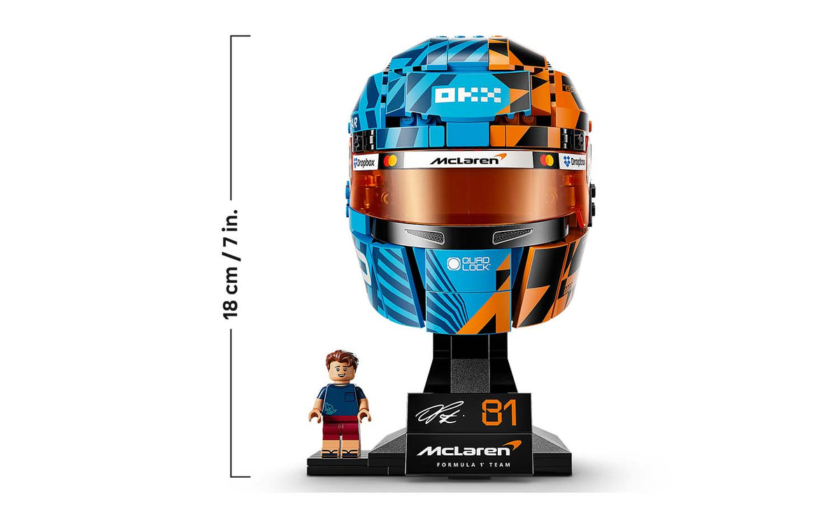 LEGO Editions McLaren Mastercard F1 Team Oscar Piastri Helmet 43017