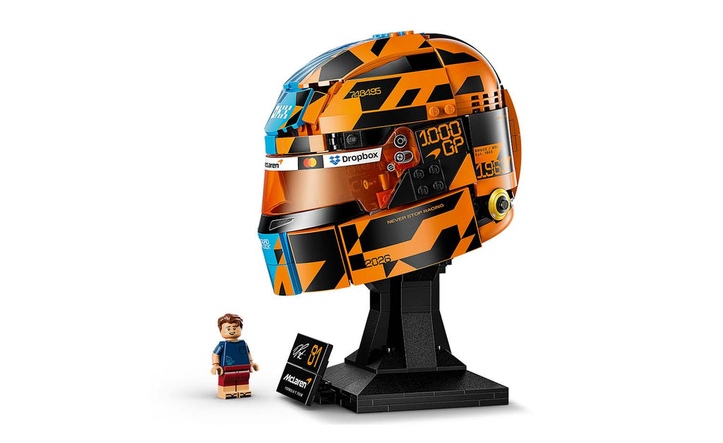 LEGO Editions McLaren Mastercard F1 Team Oscar Piastri Helmet 43017