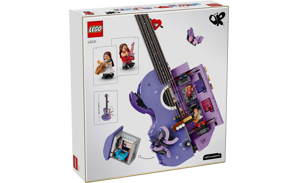 LEGO Editions Olivia Rodrigo's Dual Guitar 43031