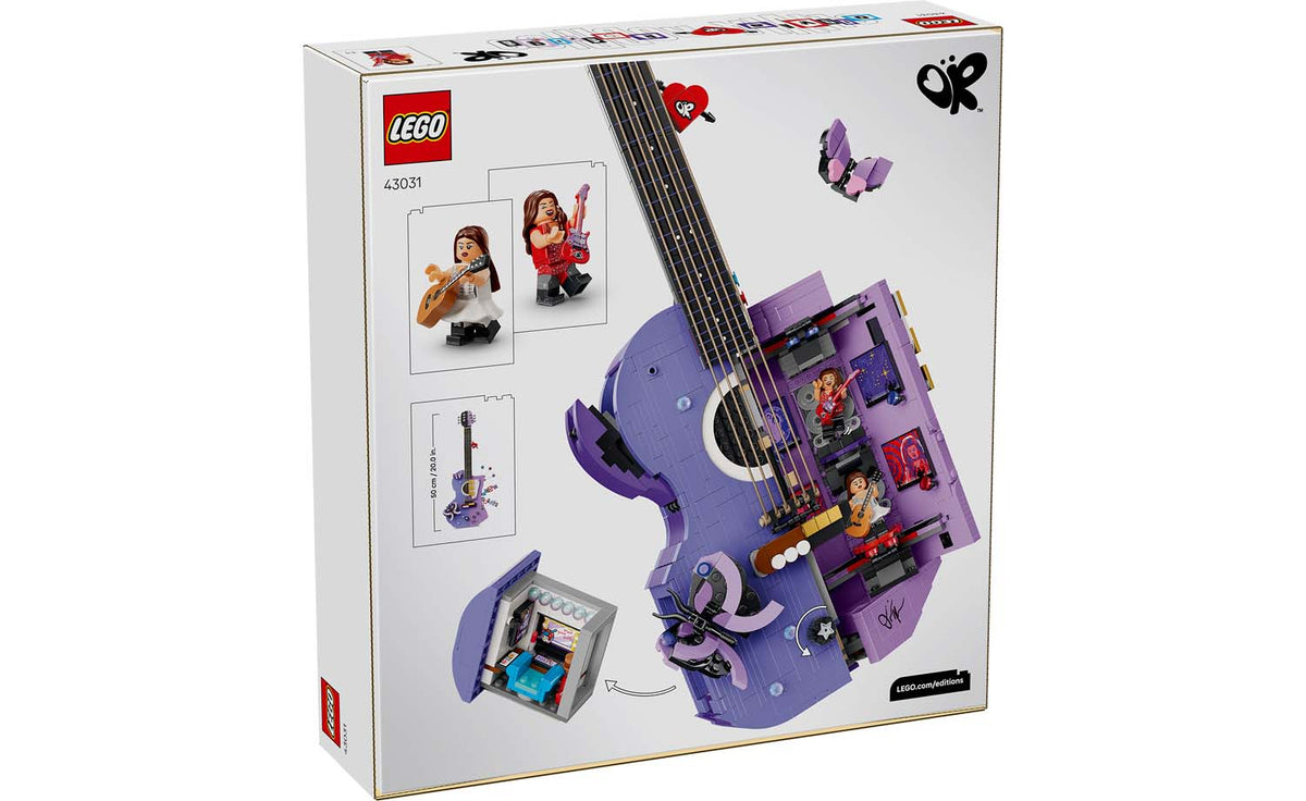 LEGO Editions Olivia Rodrigo's Dual Guitar 43031