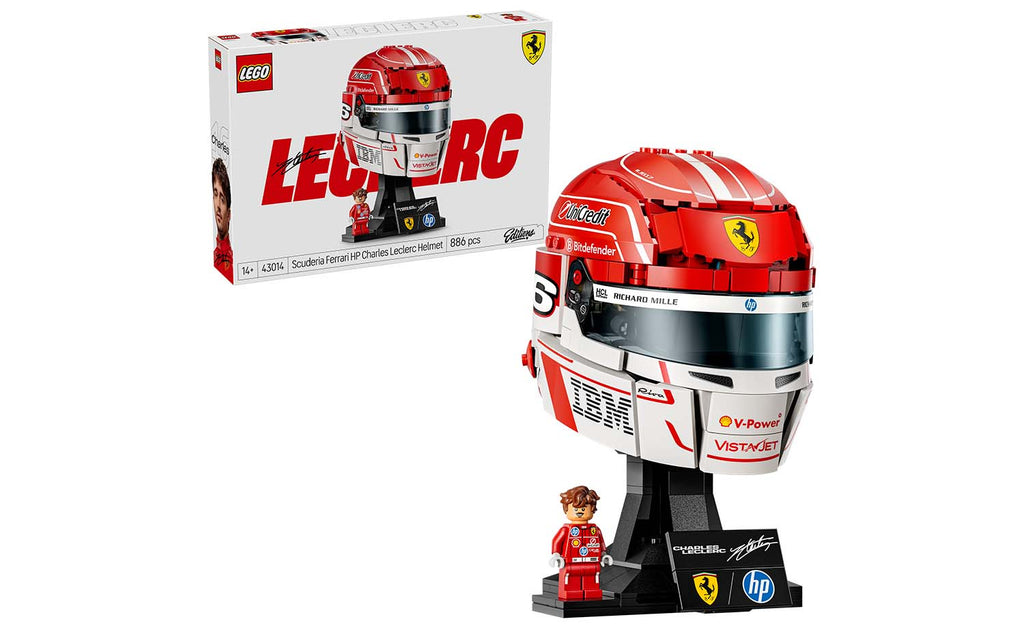 LEGO Editions Scuderia Ferrari HP Charles Leclerc Helmet 43014