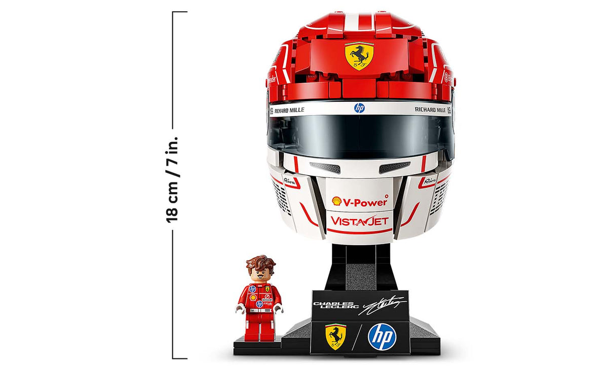 LEGO Editions Scuderia Ferrari HP Charles Leclerc Helmet 43014