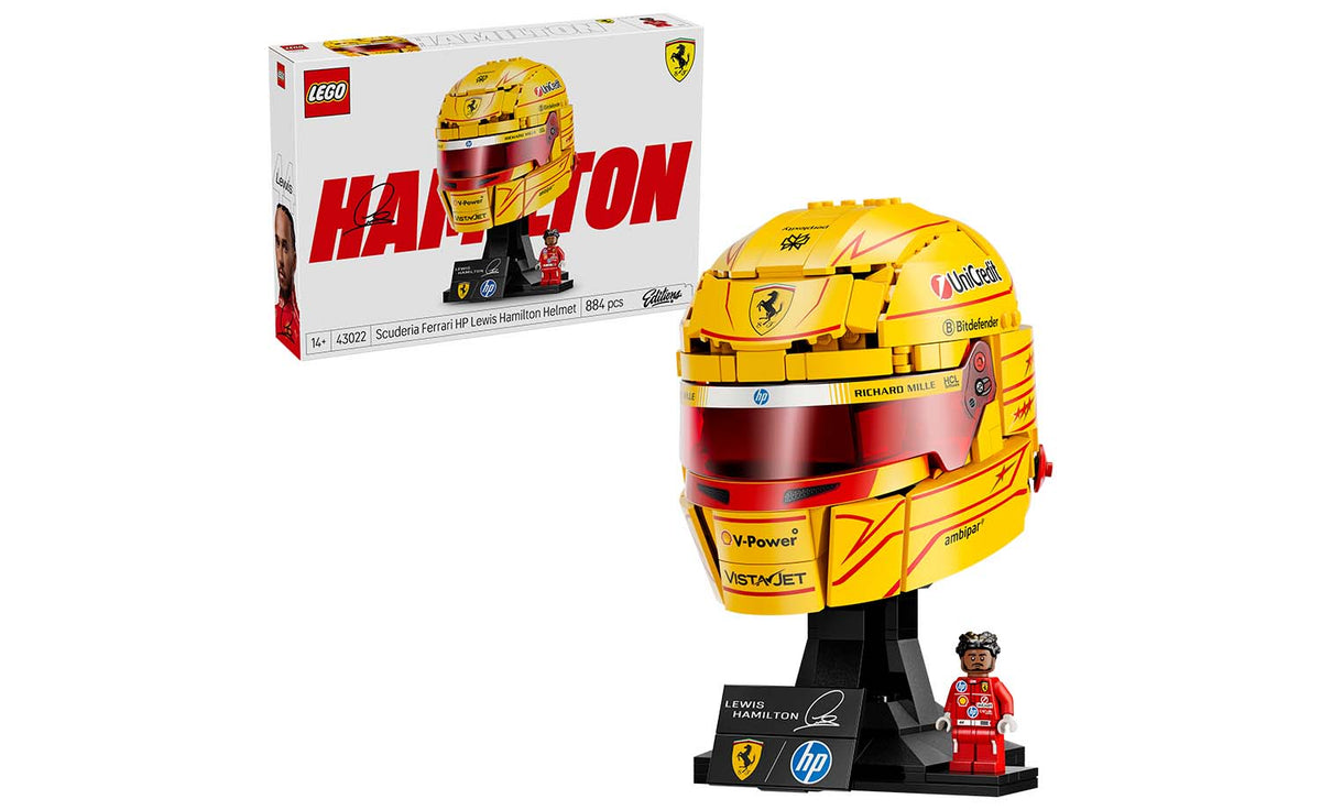 LEGO Editions Scuderia Ferrari HP Lewis Hamilton Helmet 43022