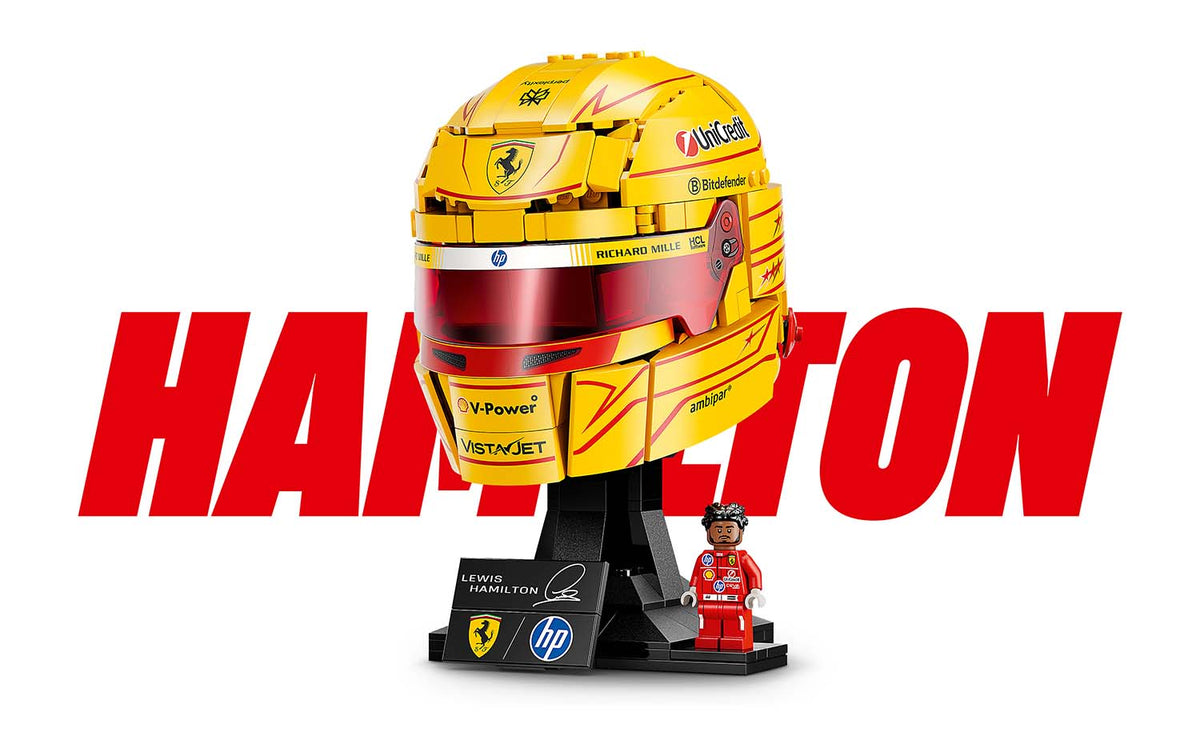 LEGO Editions Scuderia Ferrari HP Lewis Hamilton Helmet 43022