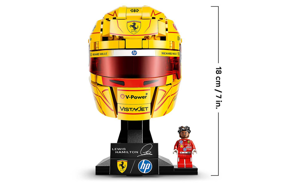 LEGO Editions Scuderia Ferrari HP Lewis Hamilton Helmet 43022