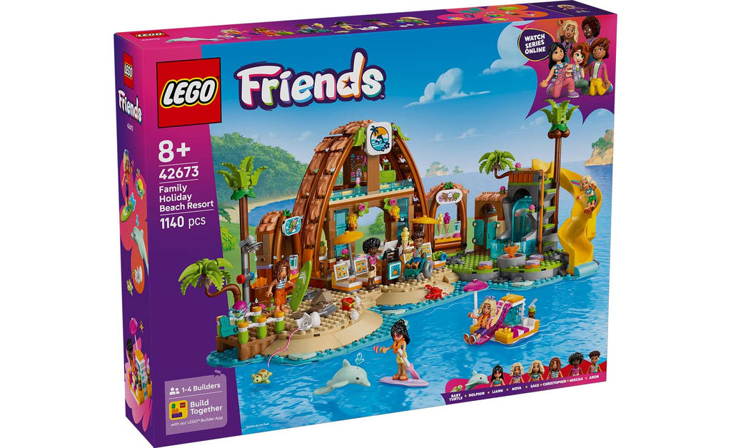 LEGO Friends Family Holiday Beach Resort 42673
