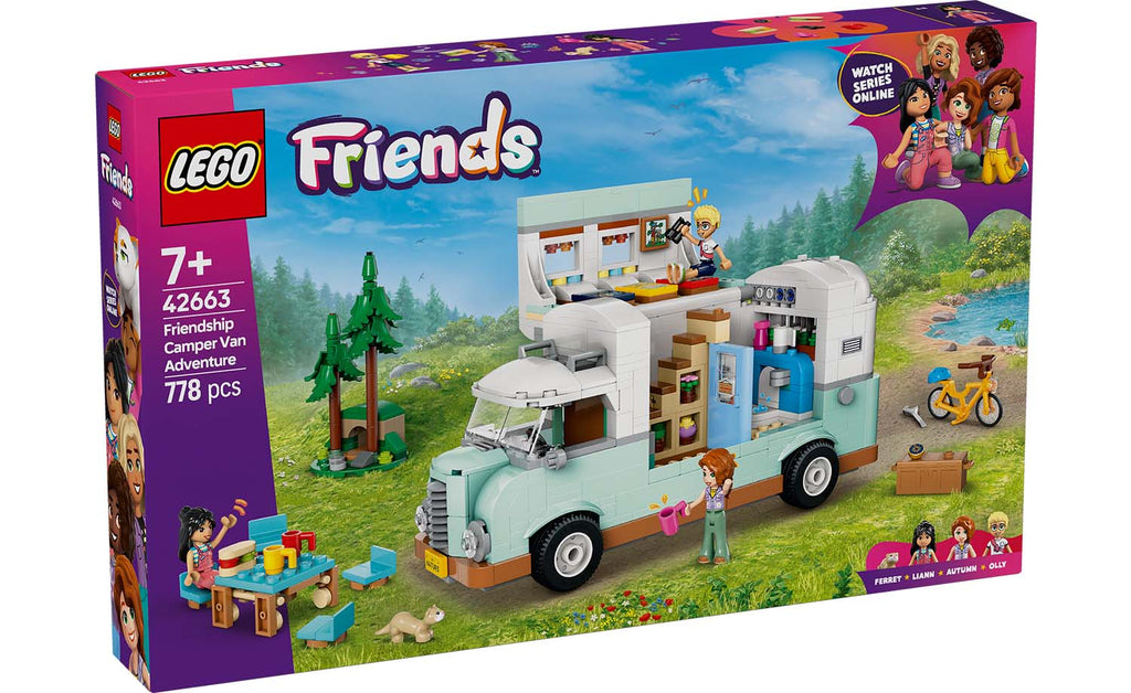 LEGO Friends Friendship Camper Van Adventure 42663