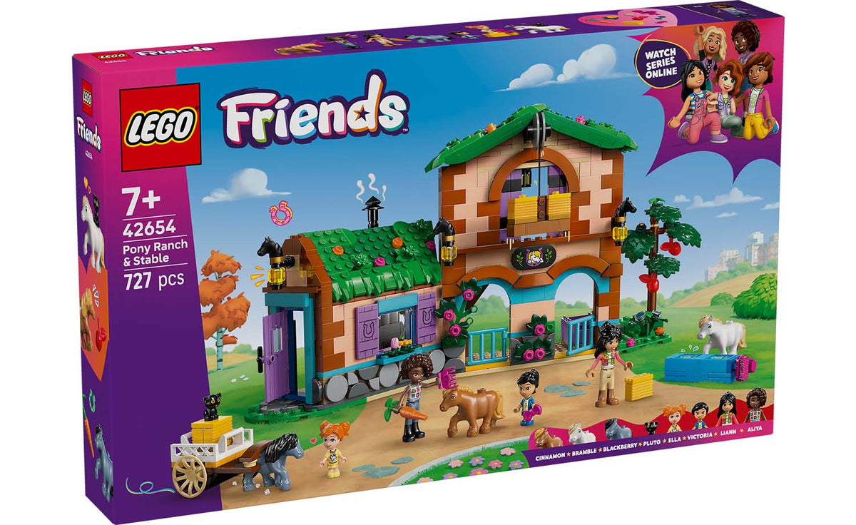 LEGO Friends Pony Ranch & Stable 42654