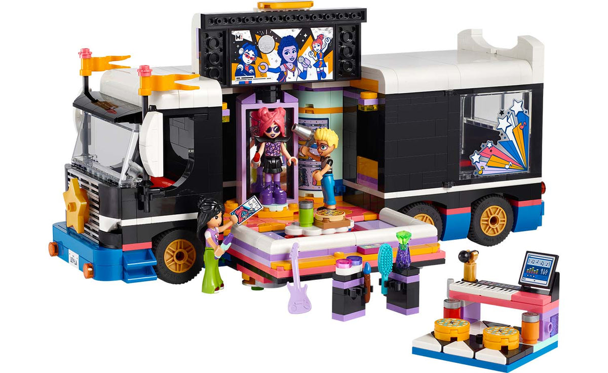 LEGO Friends Pop Star Music Tour Bus 42619