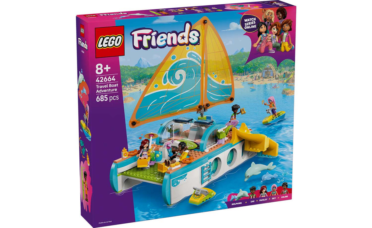 LEGO Friends Travel Boat Adventure 42664