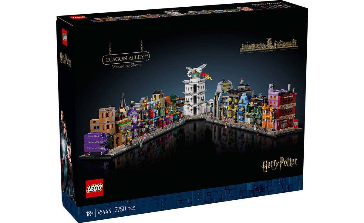 LEGO Harry Potter Diagon Alley Wizarding Shops 76444