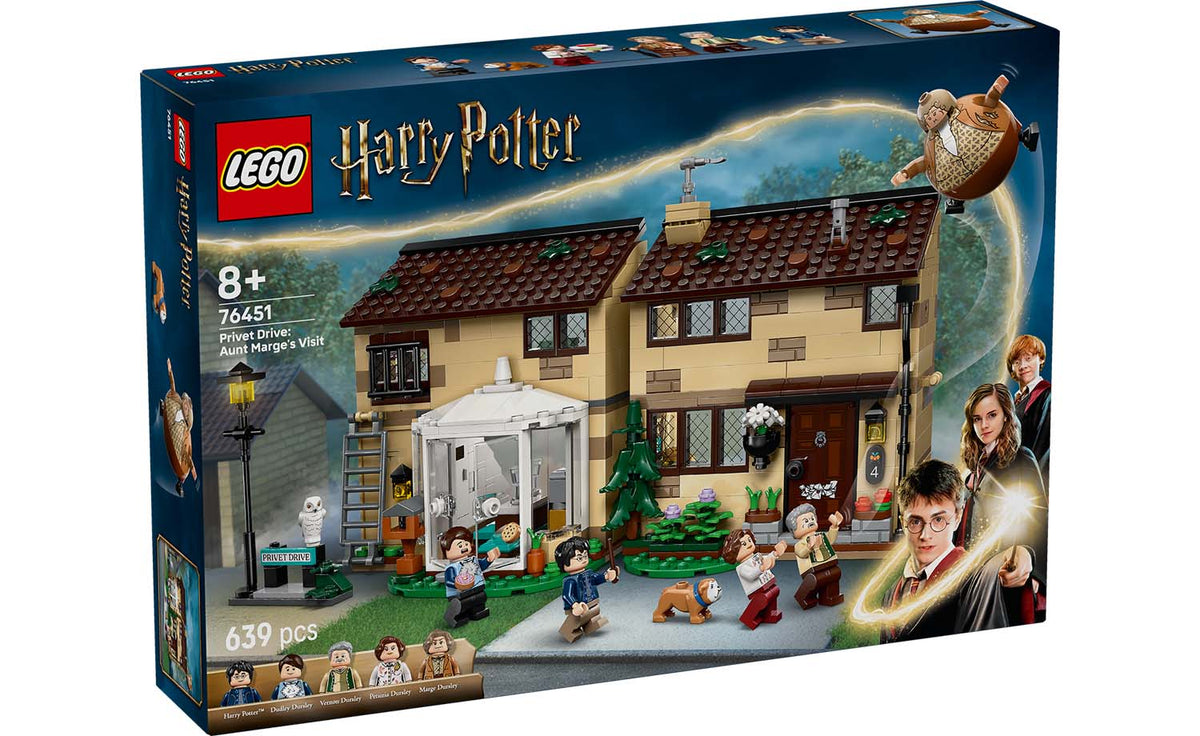 LEGO Harry Potter Privet Drive: Aunt Marge's Visit 76451