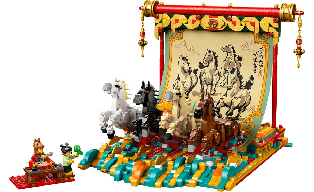 LEGO Iconic Galloping Horses Canvas 80119