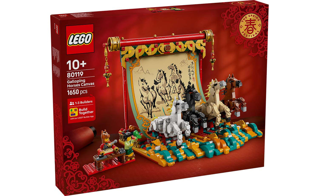 LEGO Iconic Galloping Horses Canvas 80119