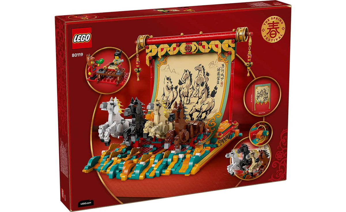 LEGO Iconic Galloping Horses Canvas 80119