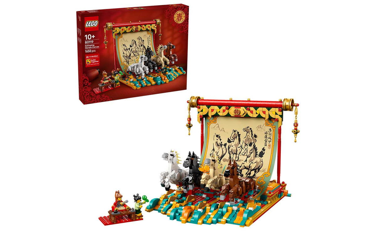 LEGO Iconic Galloping Horses Canvas 80119