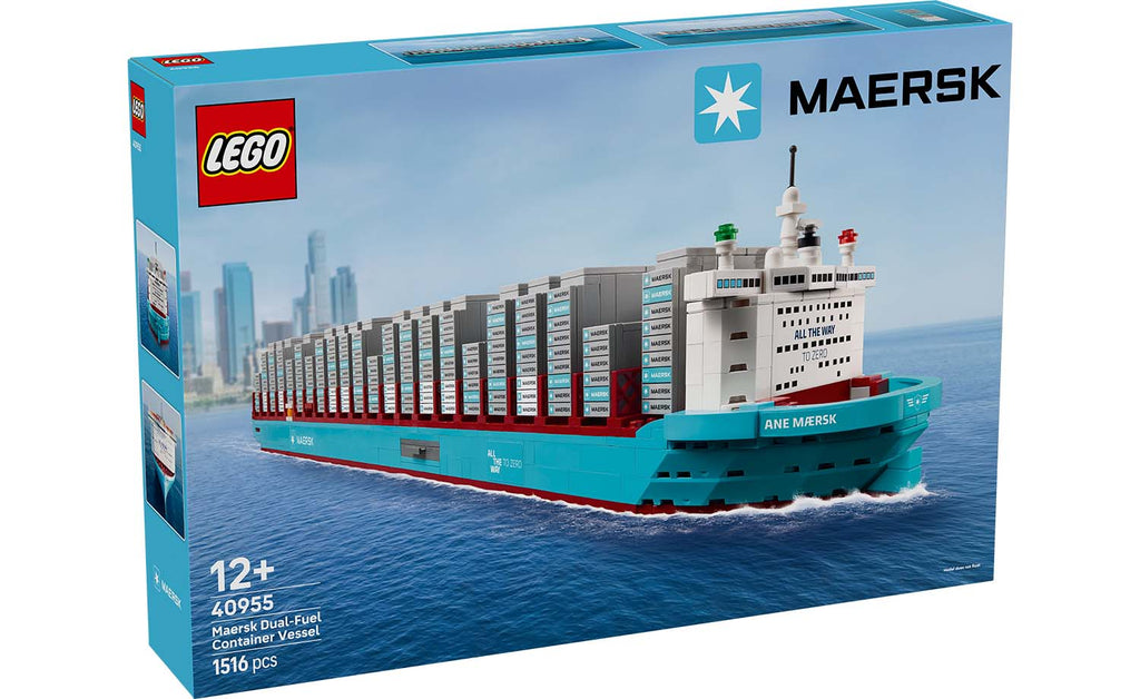 LEGO Iconic Maersk Dual-Fuel Container Vessel 40955