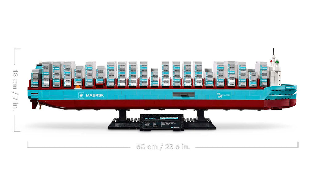 LEGO Iconic Maersk Dual-Fuel Container Vessel 40955