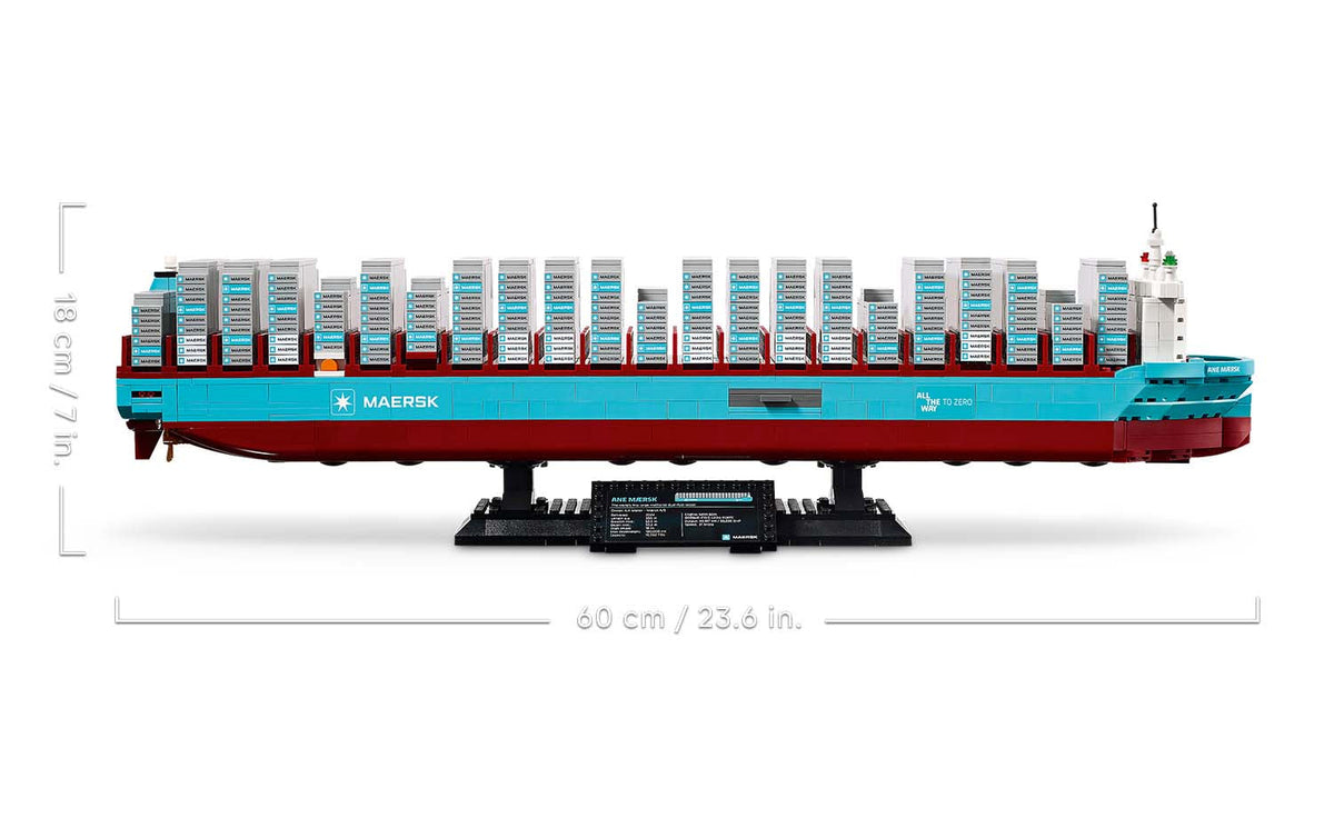 LEGO Iconic Maersk Dual-Fuel Container Vessel 40955