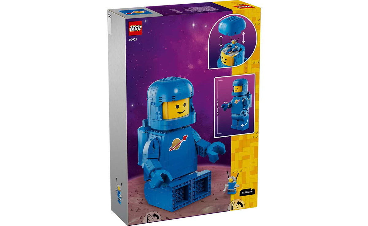 LEGO Iconic Scaled-Up Blue Astronaut Minifigure 40921