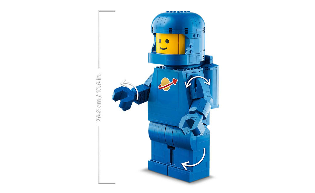 LEGO Iconic Scaled-Up Blue Astronaut Minifigure 40921