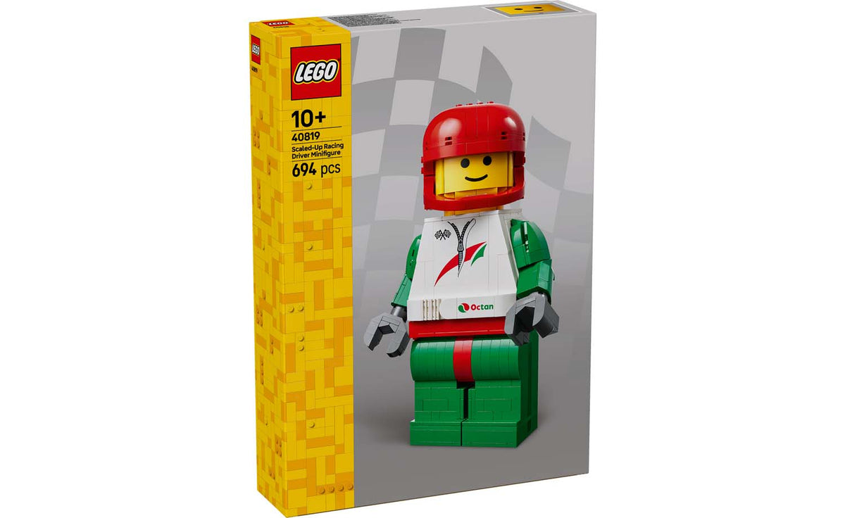 LEGO Iconic Scaled-Up Racing Driver Minifigure 40819