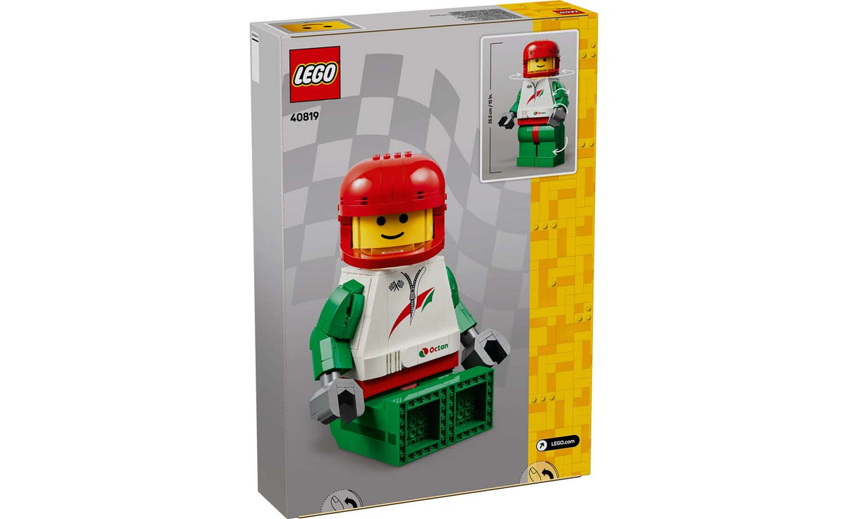 LEGO Iconic Scaled-Up Racing Driver Minifigure 40819