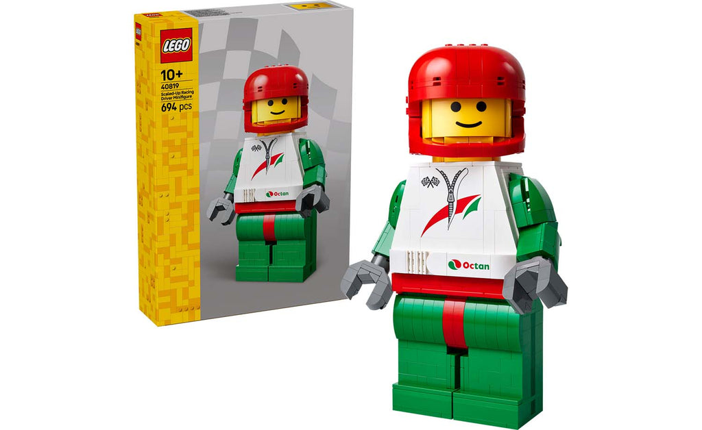 LEGO Iconic Scaled-Up Racing Driver Minifigure 40819