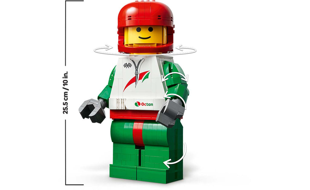 LEGO Iconic Scaled-Up Racing Driver Minifigure 40819
