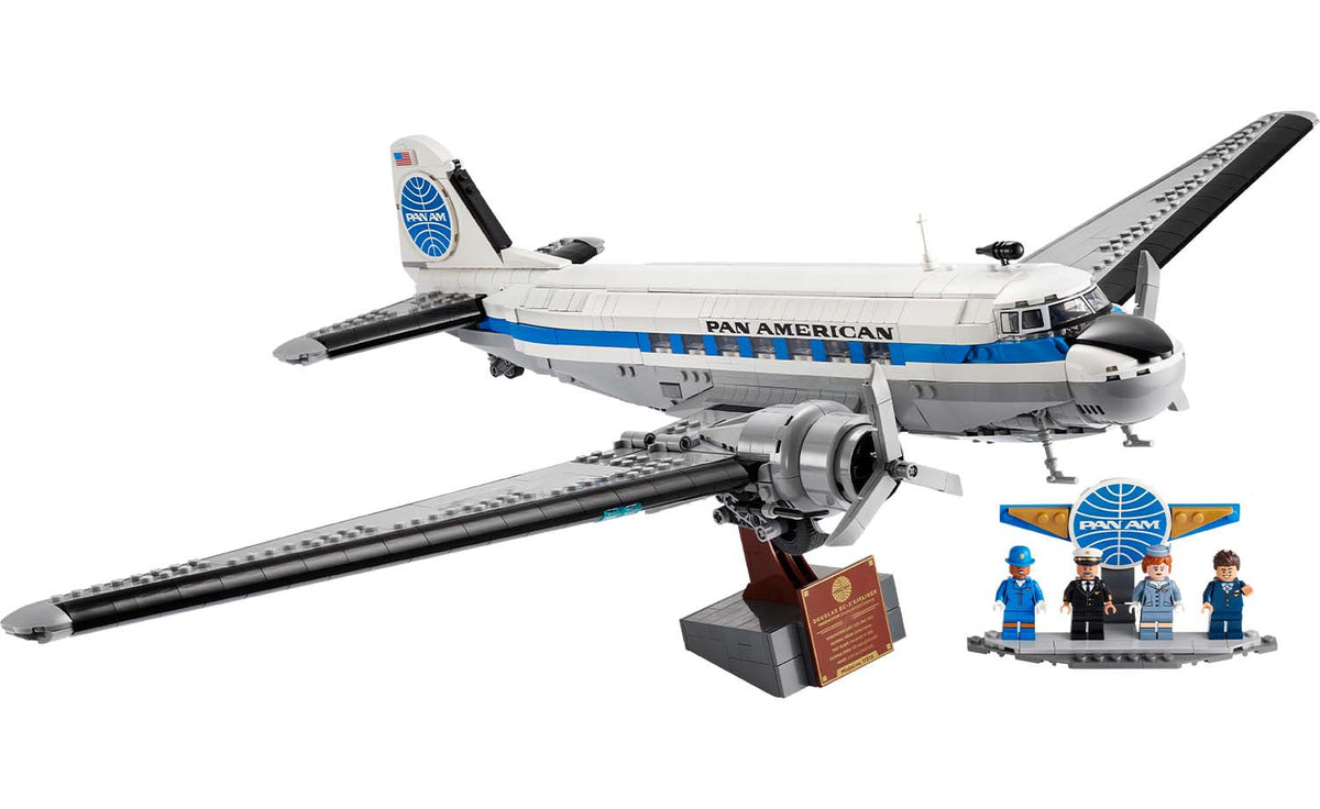 LEGO ICONS Douglas DC-3 PAN AM Airliner 11378
