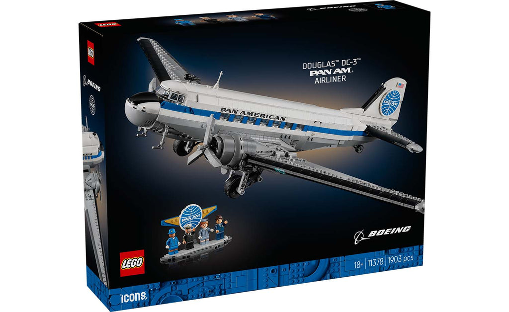 LEGO ICONS Douglas DC-3 PAN AM Airliner 11378