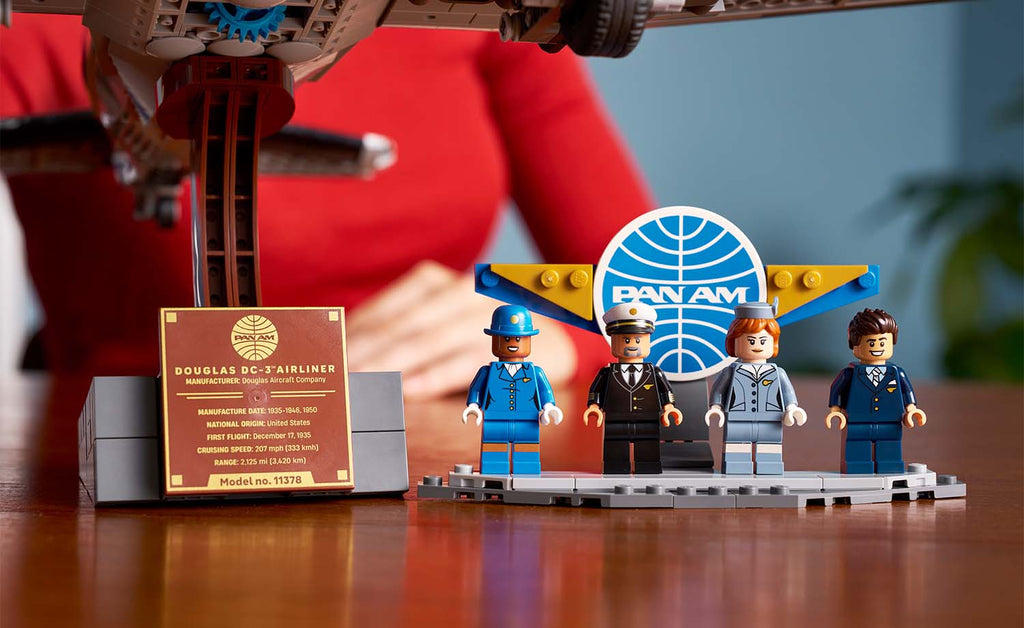 LEGO ICONS Douglas DC-3 PAN AM Airliner 11378