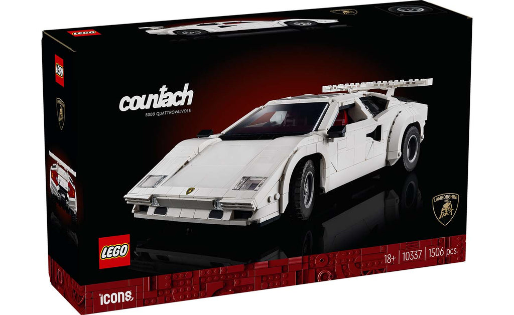 LEGO ICONS Lamborghini Countach 5000 Quattrovalvole 10337