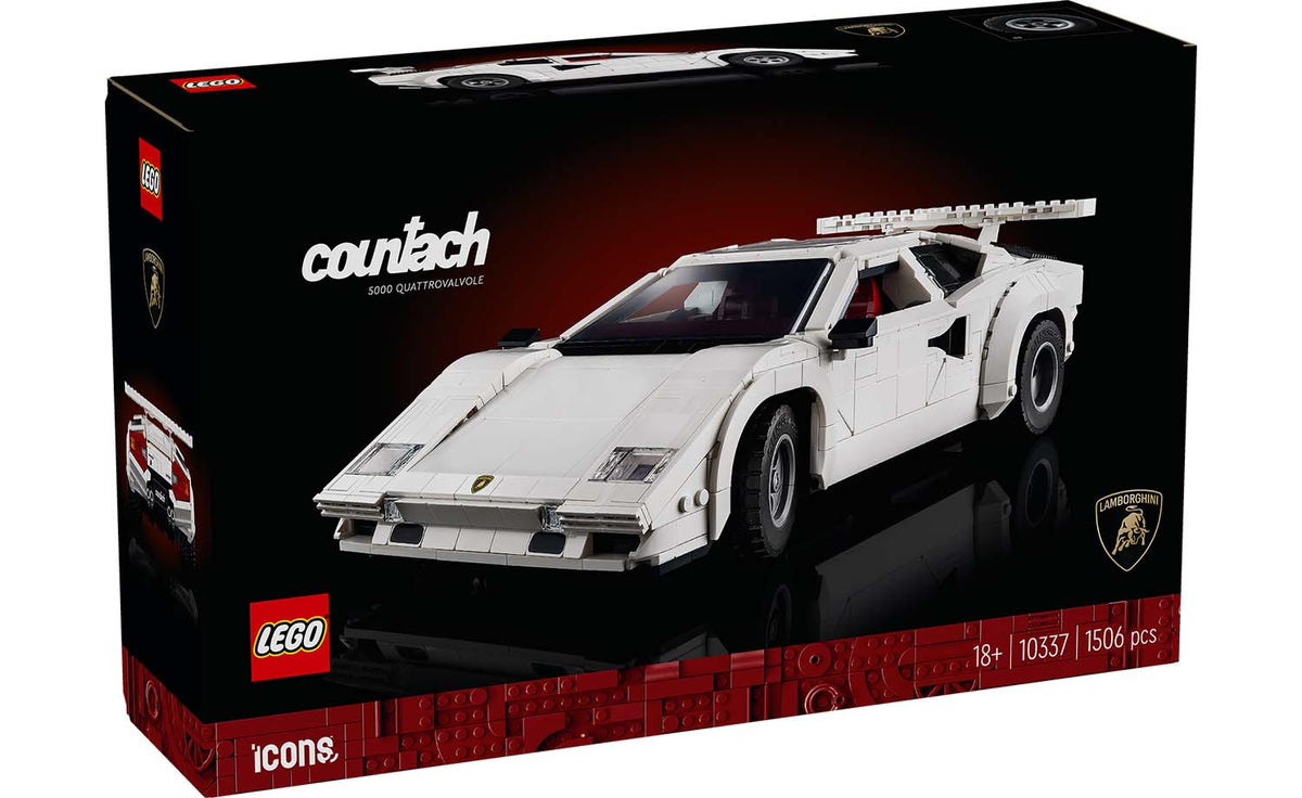 LEGO ICONS Lamborghini Countach 5000 Quattrovalvole 10337