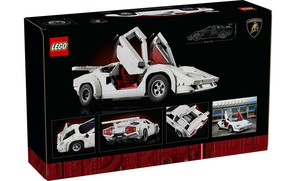 LEGO ICONS Lamborghini Countach 5000 Quattrovalvole 10337