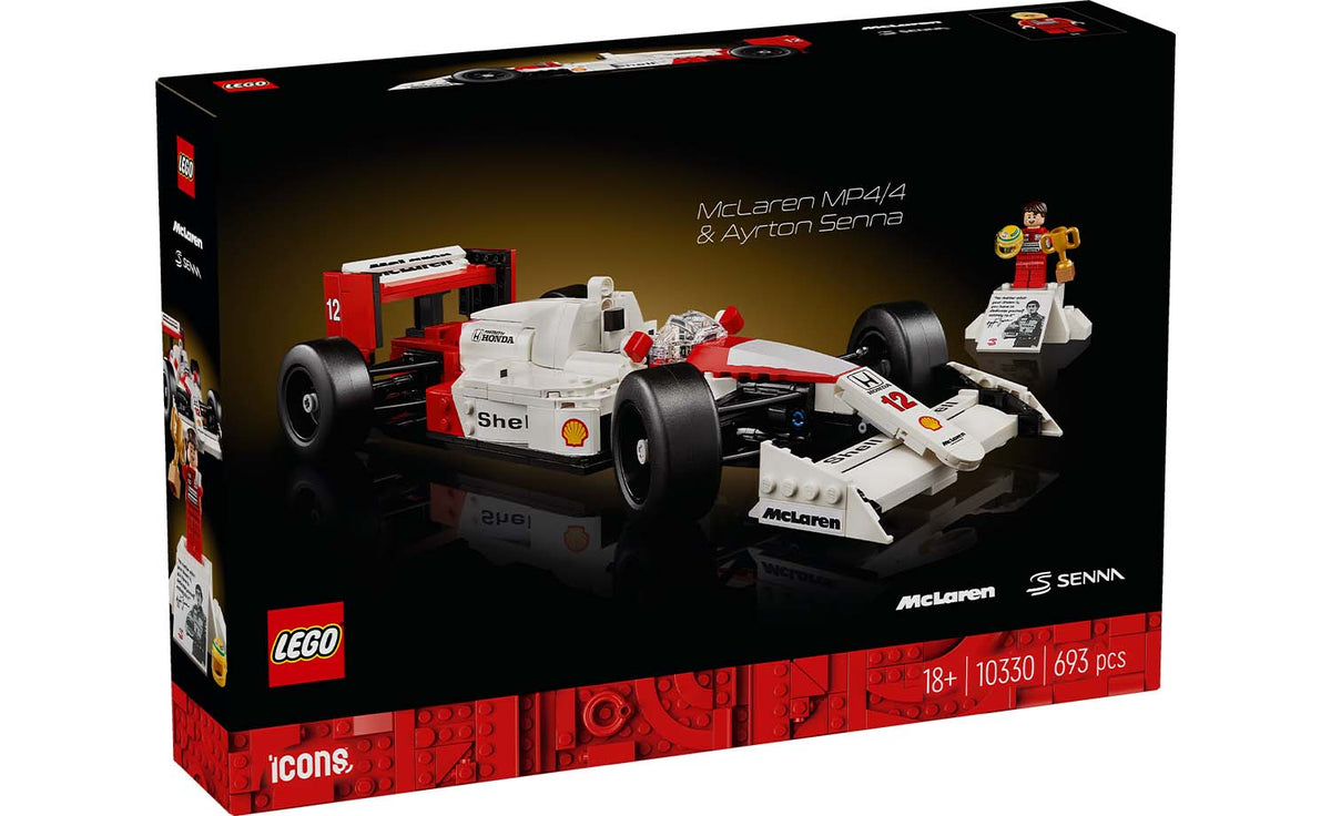 LEGO ICONS McLaren MP4/4 & Ayrton Senna 10330