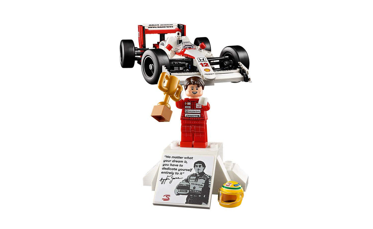 LEGO ICONS McLaren MP4/4 & Ayrton Senna 10330