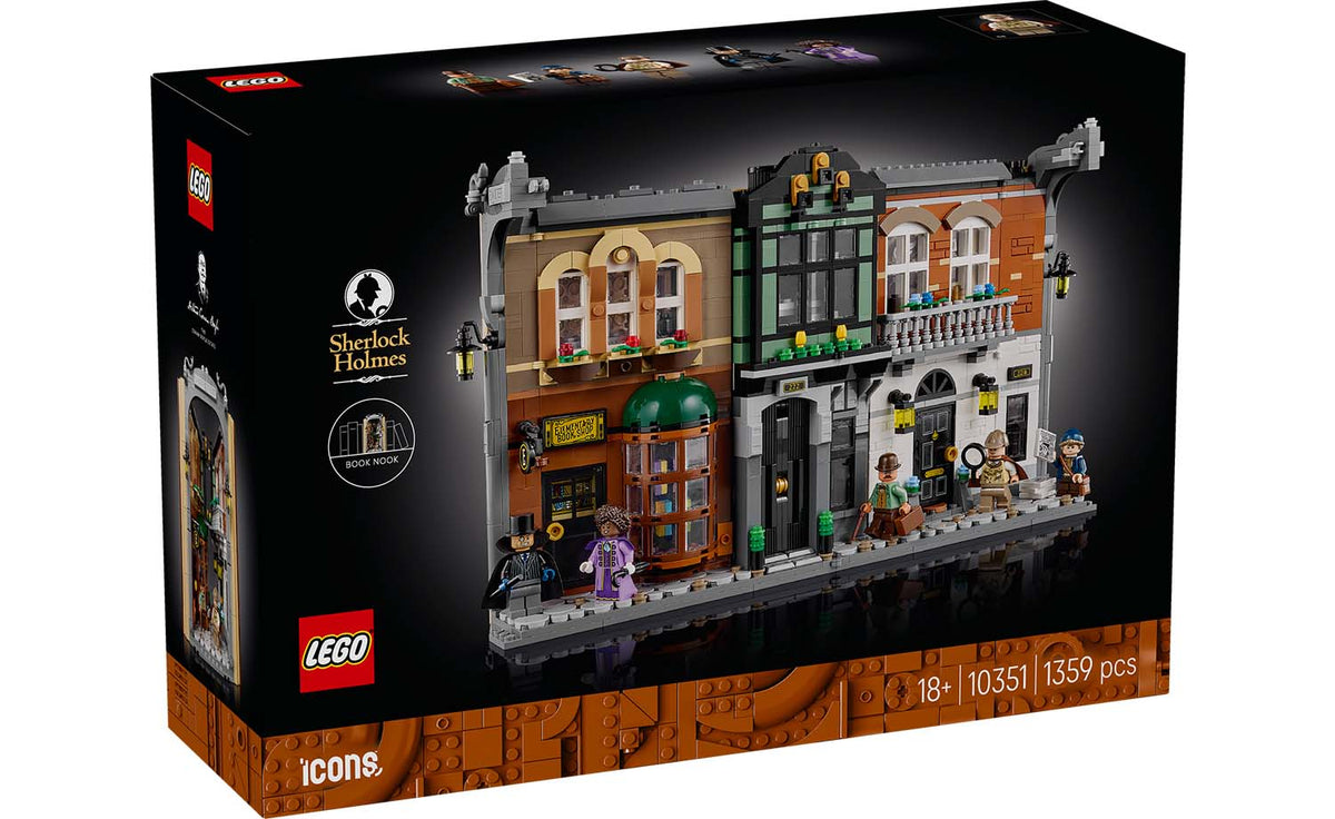 LEGO ICONS Sherlock Holmes: Book Nook 10351