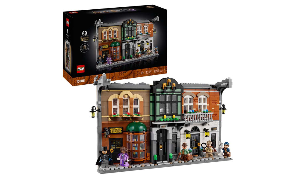 LEGO ICONS Sherlock Holmes: Book Nook 10351