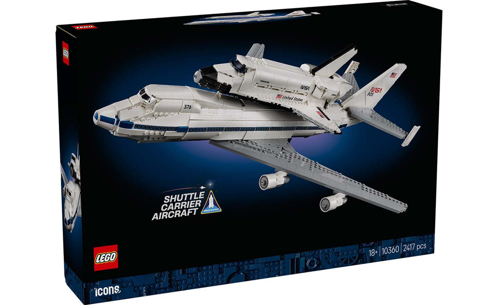LEGO ICONS Shuttle Carrier Aircraft 10360