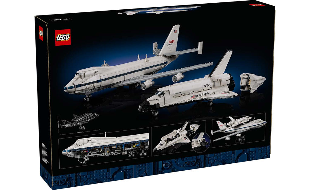 LEGO ICONS Shuttle Carrier Aircraft 10360