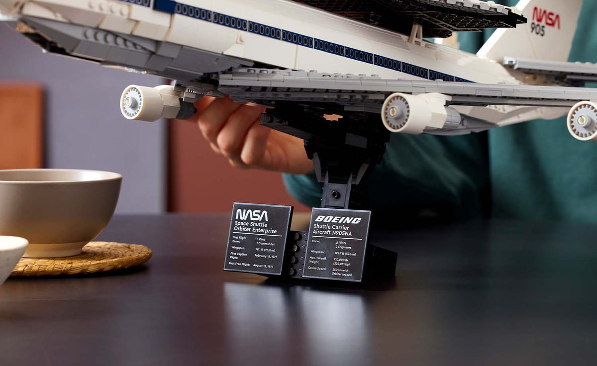 LEGO ICONS Shuttle Carrier Aircraft 10360