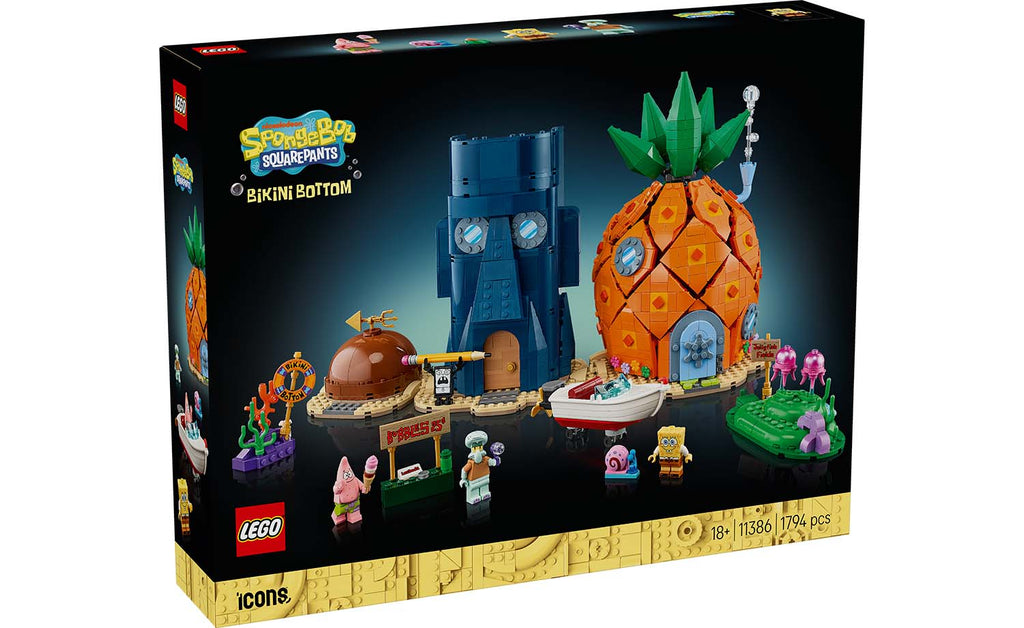 LEGO ICONS SpongeBob SquarePants: Bikini Bottom 11386