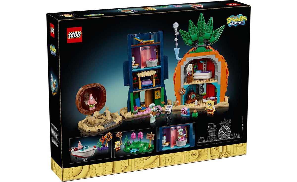 LEGO ICONS SpongeBob SquarePants: Bikini Bottom 11386