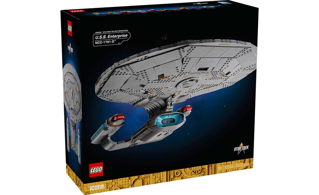LEGO ICONS Star Trek: U.S.S. Enterprise NCC-1701-D 10356