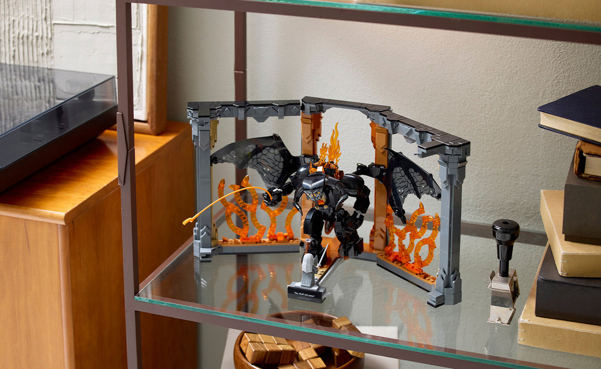 LEGO ICONS The Lord of the Rings: Balrog Book Nook 10367