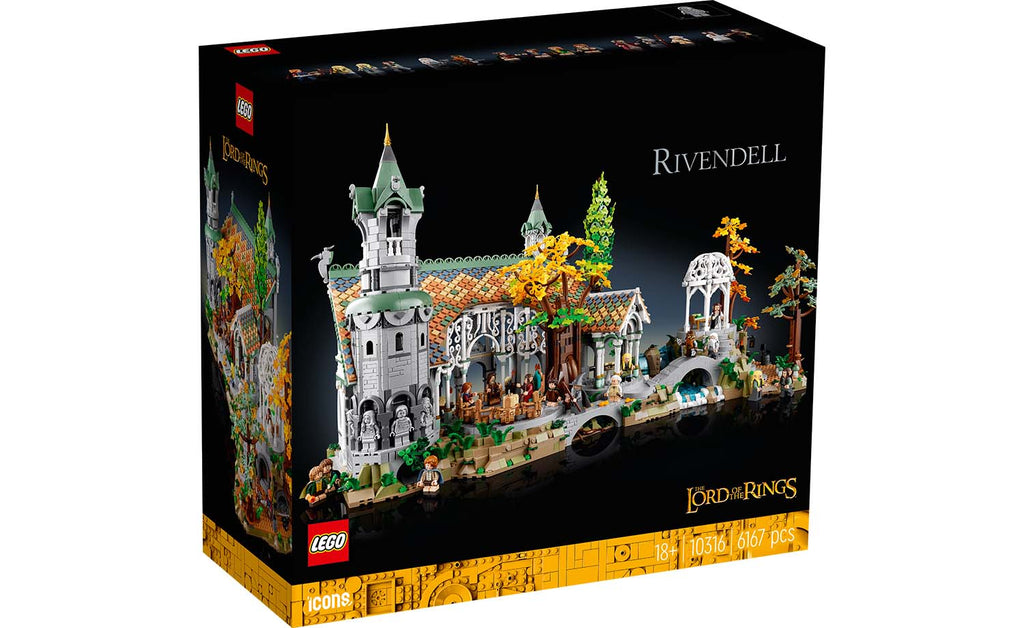LEGO ICONS THE LORD OF THE RINGS: RIVENDELL 10316