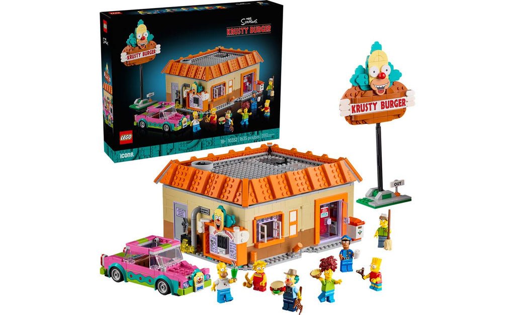 LEGO ICONS The Simpsons: Krusty Burger 10352