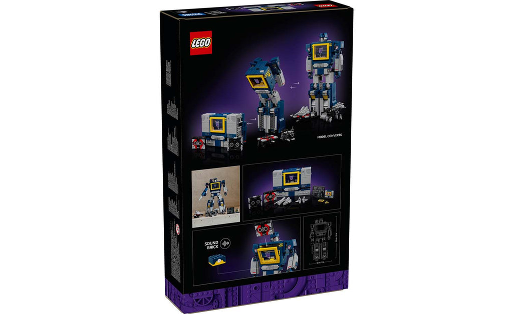 LEGO ICONS Transformers: Soundwave 10358