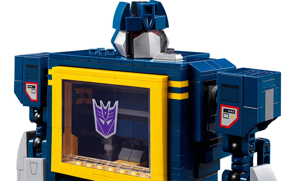 LEGO ICONS Transformers: Soundwave 10358